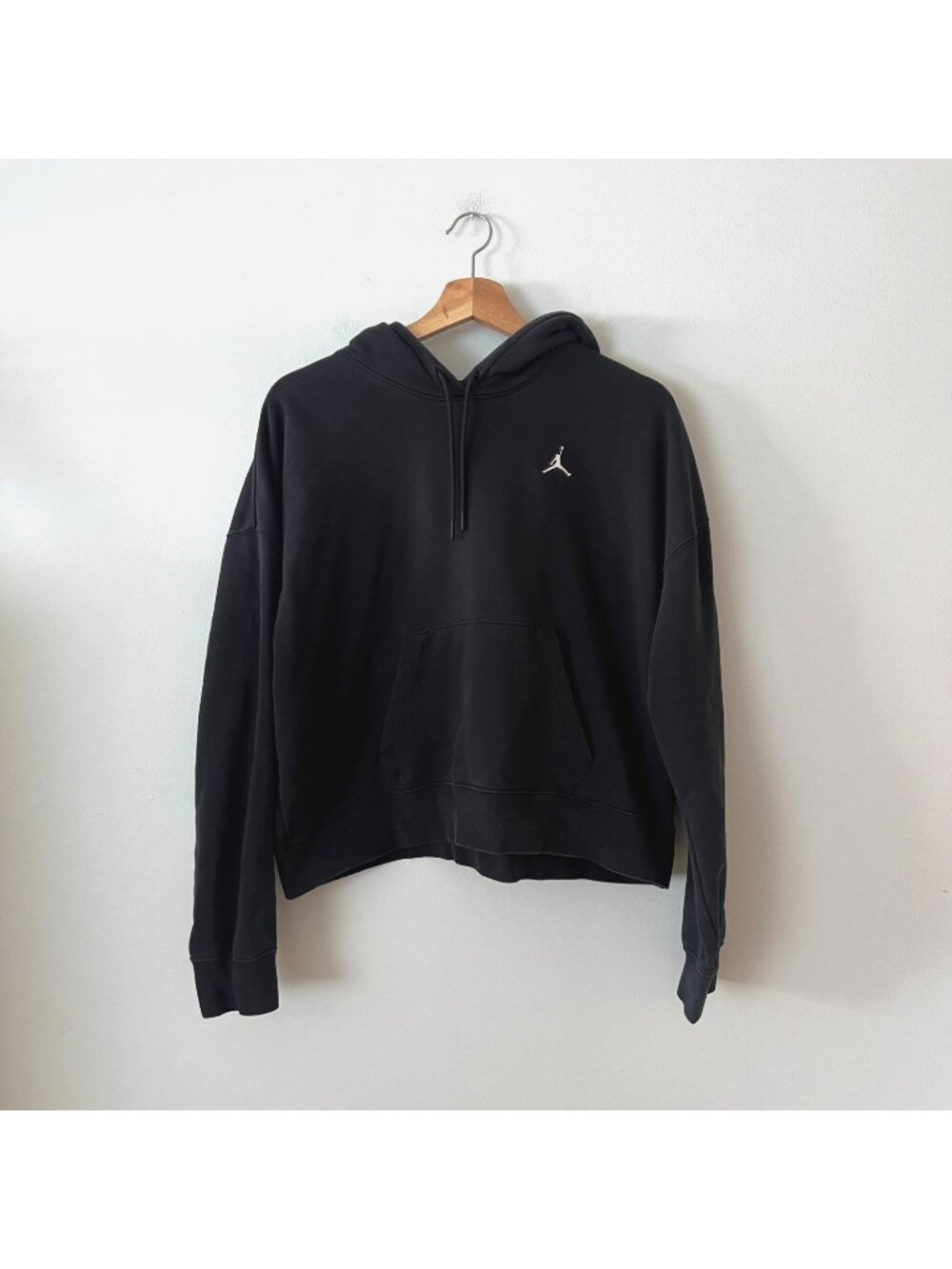 Nike Air Jordan Black Fleece Hoodie Women's Size Large
